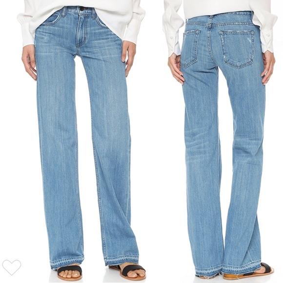 Helmut Lang Denim - NWT Helmut Lang Flare Jeans in Mid Blue